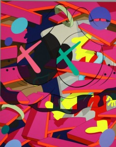 KAWS (Brian Donnelly). "Down Time" - 2011.